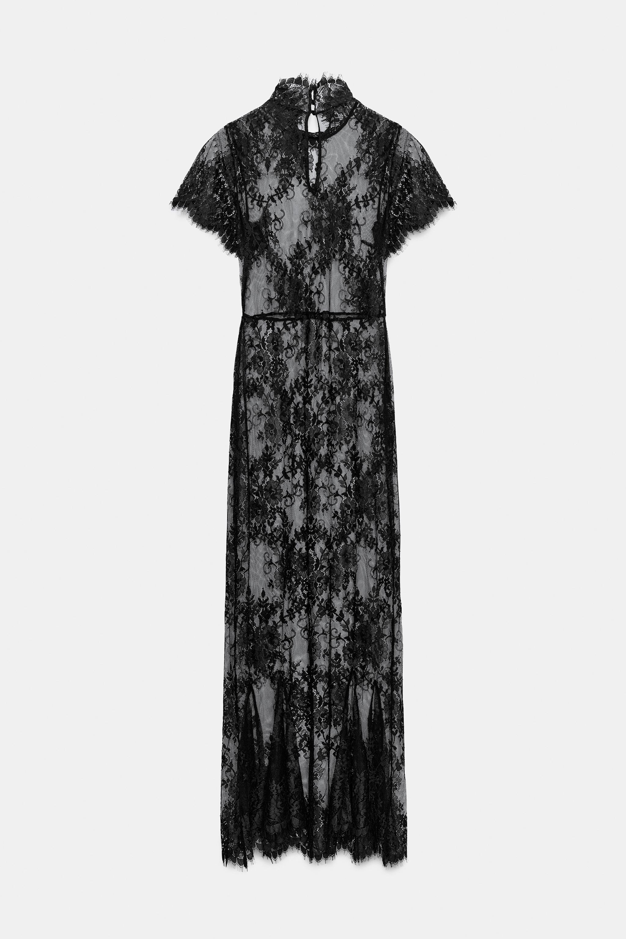 ZW COLLECTION LACE MAXI DRESS